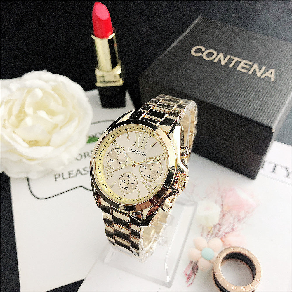 Women's Diamond Quartz Mesh Strap Watch
