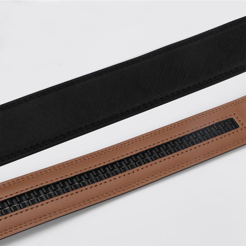 Men's Checkered Belt Buckle Belt