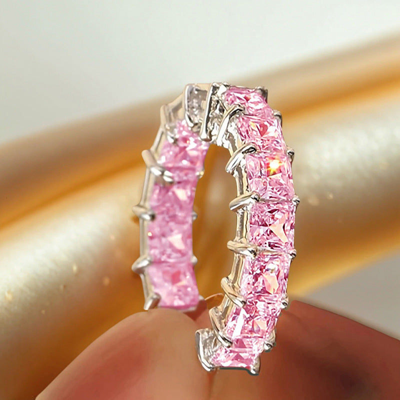 Women's Crystal Hoop Earrings