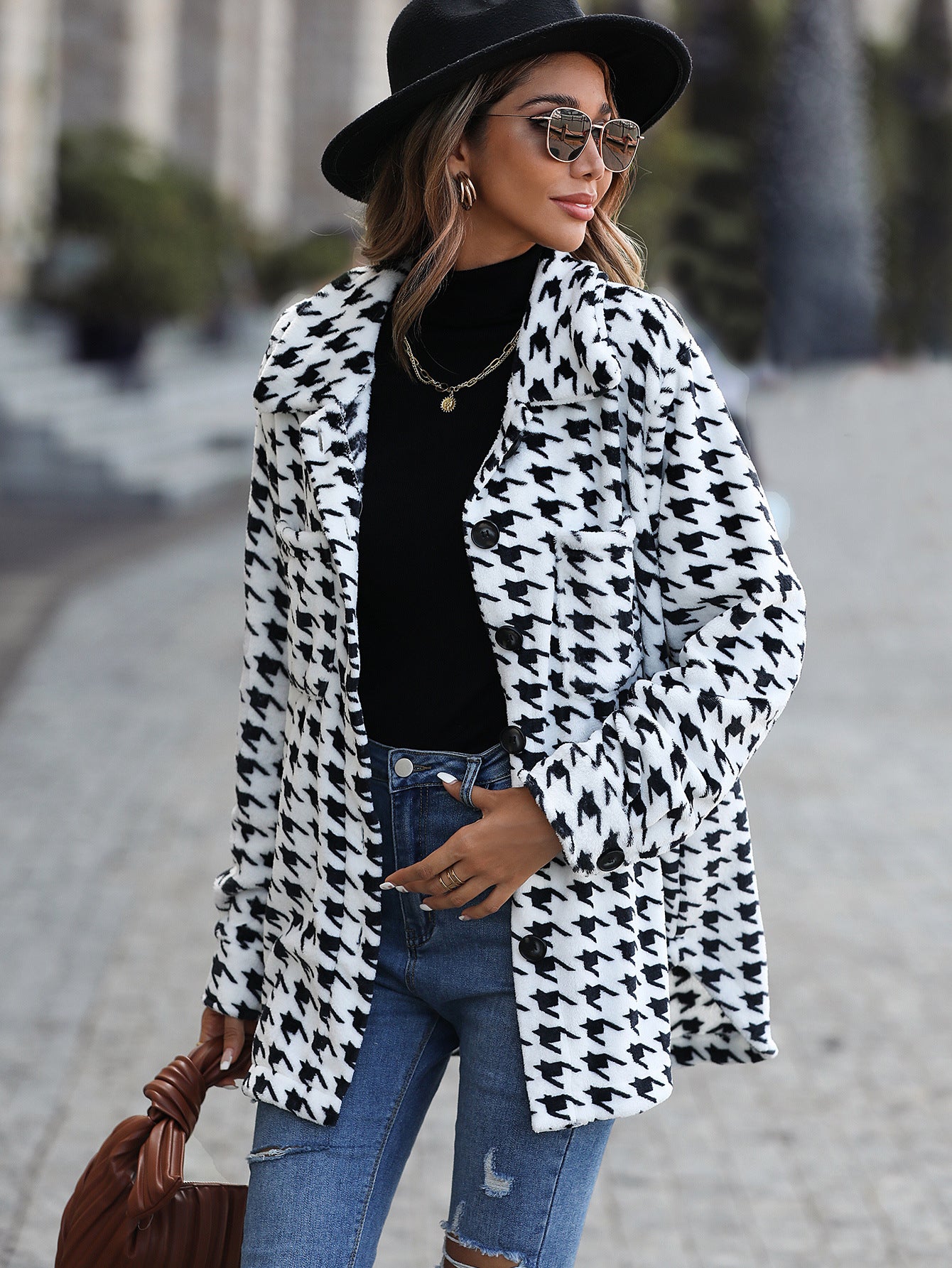 Fleece Casual Long Sleeve Loose Fitted Plush Jacket
