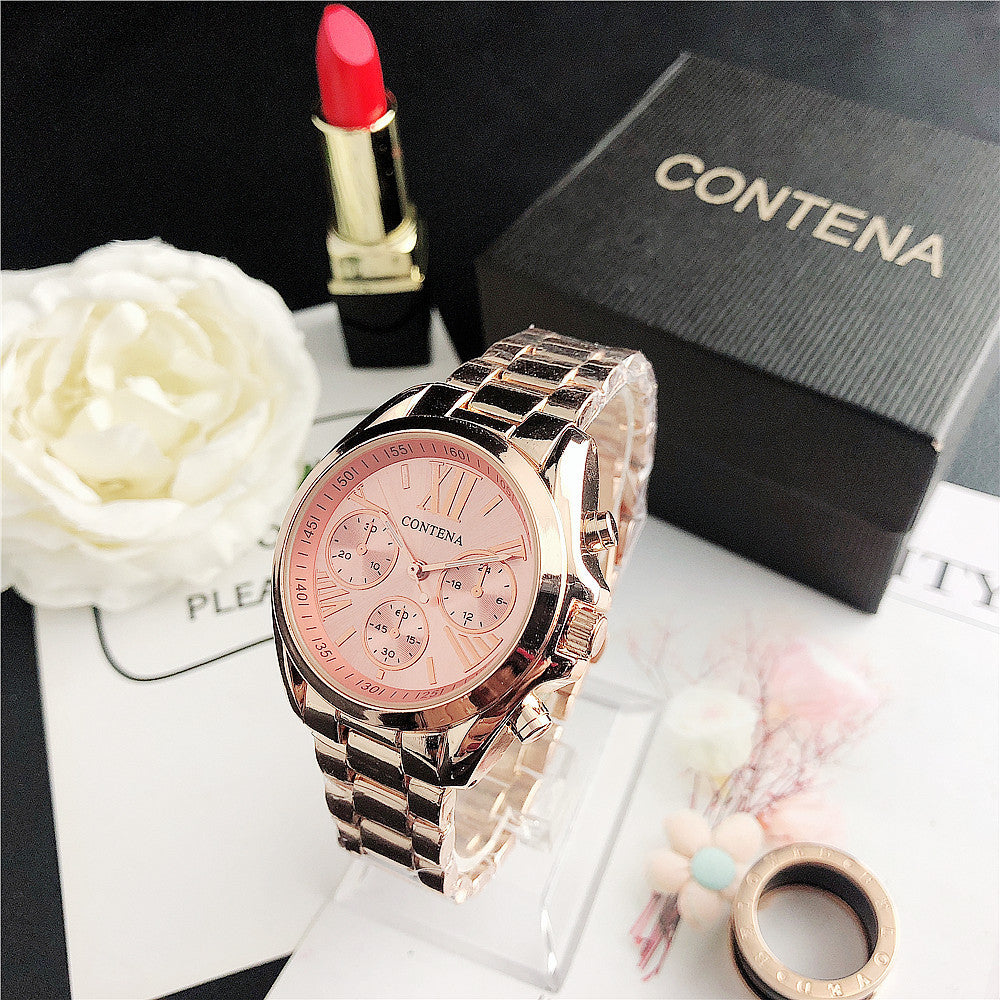 Women's Diamond Quartz Mesh Strap Watch