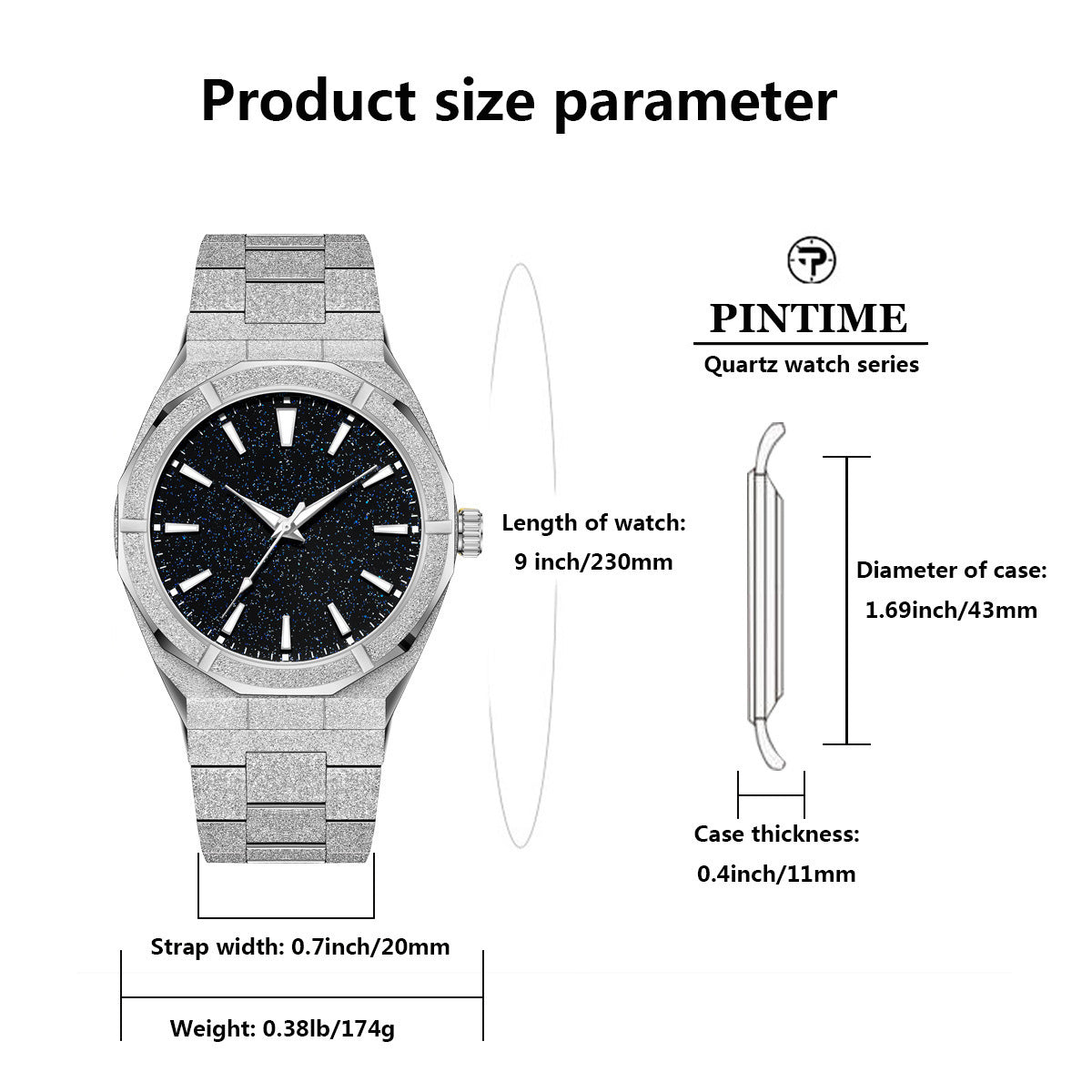 Men's Steel Business Watch