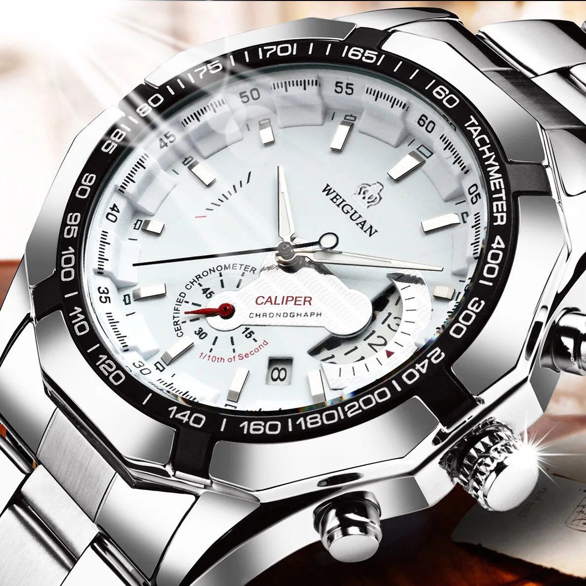 Sporty Waterproof Luminous Wristwatch