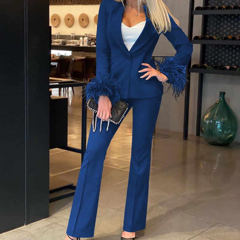 Women's Long Sleeve Long Fashion Casual Set