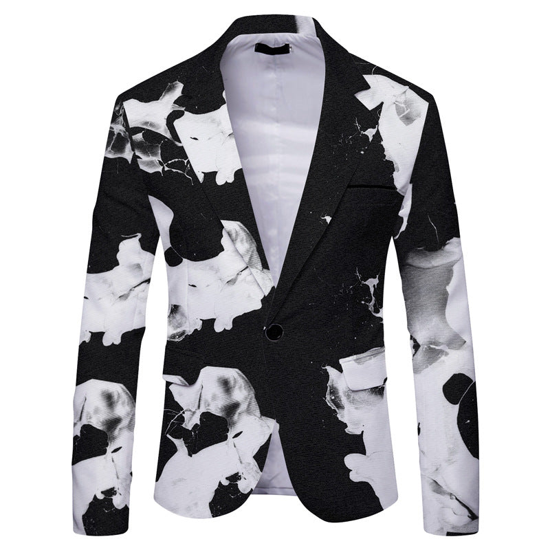 Mens Form Fitted Vibrant Dress Jacket