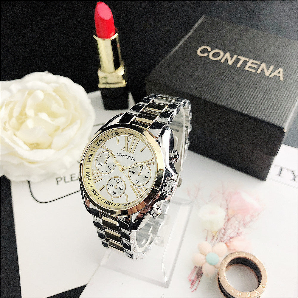 Women's Diamond Quartz Mesh Strap Watch