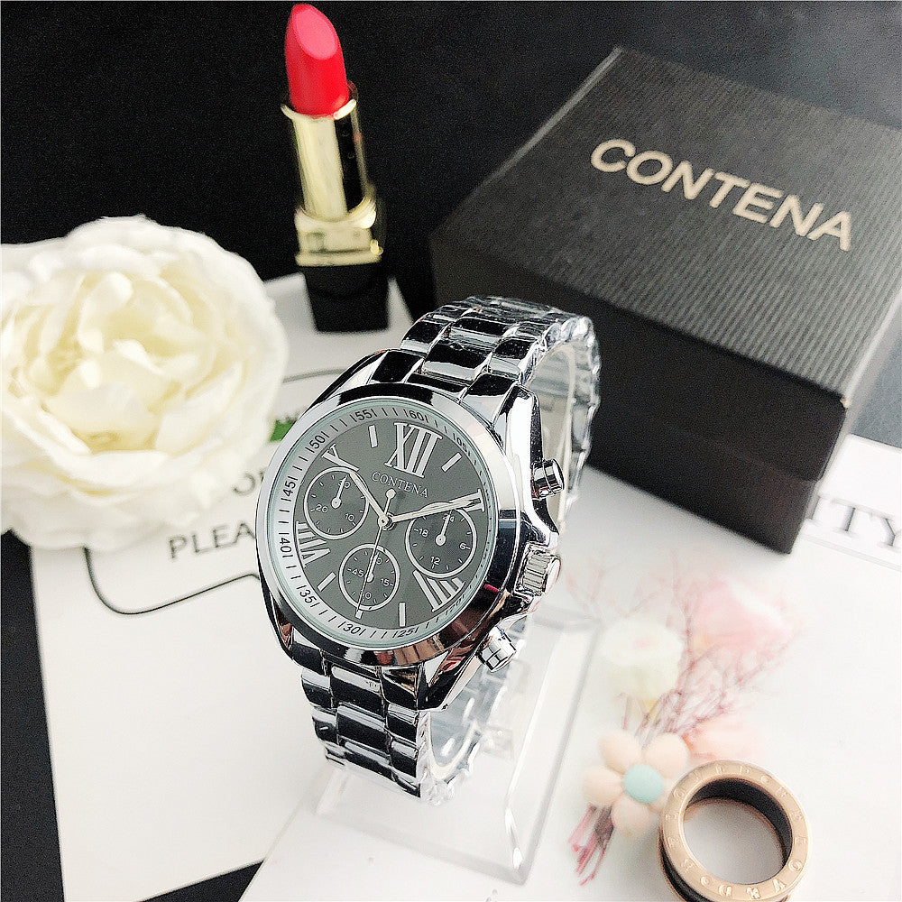 Women's Diamond Quartz Mesh Strap Watch