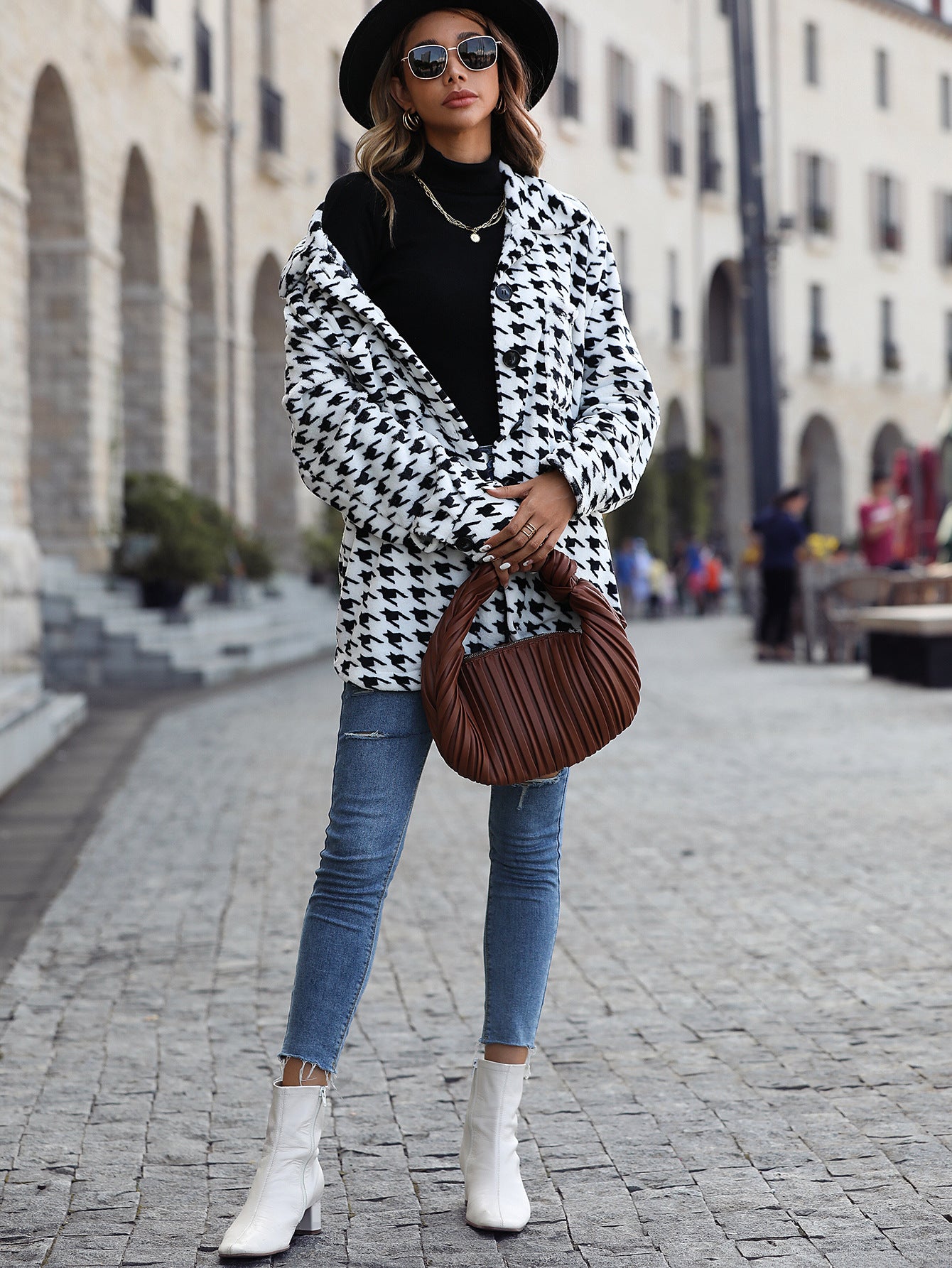 Fleece Casual Long Sleeve Loose Fitted Plush Jacket
