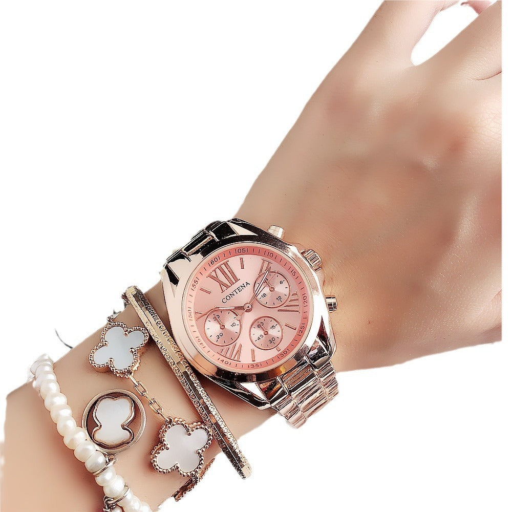 Women's Diamond Quartz Mesh Strap Watch