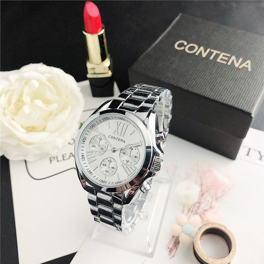 Women's Diamond Quartz Mesh Strap Watch